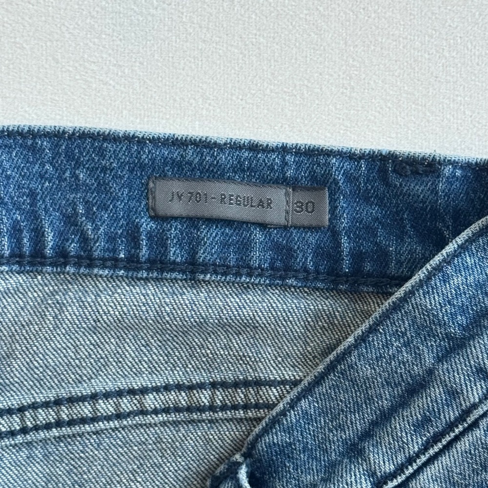 John Varvatos Regular Fit Blue Denim Jeans Mens Size 30 - Picture 7 of 11